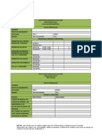 Ficha antropométrica y test físicos estudiantes