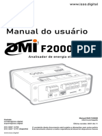 Manual DMI F2000R: Guia completo para ativação e uso do analisador de energia elétrica