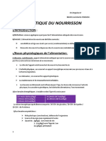 Dietitique Du Nourrisson PDF