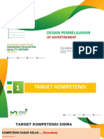 TEMPLATE DESAIN PEMBELAJARAN Versi MGMP