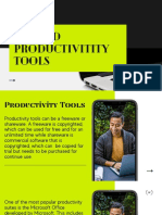 Applied Productivity Tools