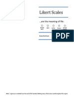 Likert scales