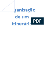 Organização de Um Itinerário