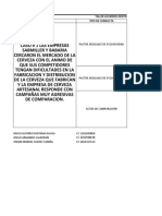 Cuadro Taller Acuerdos Restrictivos. Grupo de 3 Diego Duitama Johan Suca Diego Calderon