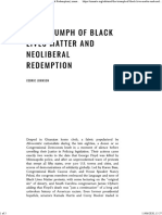 2020 - Johnson - The Triumph of Black Lives Matter and Neoliberal Redemption