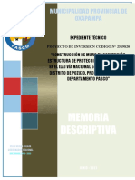 Memoria Descriptiva