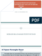 KERANGKA DASAR PENYUSUNAN LAPORAN KEUANGAN SYARIAH