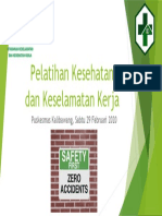 Pelatihan Kesehatan Dan Keselamatan Kerja