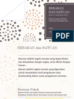 Besaran Dan Satuan 2021