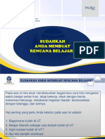 1) Sudahkah Anda Membuat Rencana Belajar