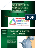Gas Insulated Transformer
