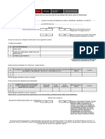 Declaración Jurada de Actualización de Información Al Legajo Ministerio de Cultura