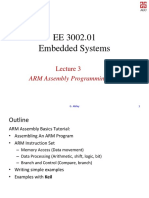 Lecture 3 ARM Assembly (1)