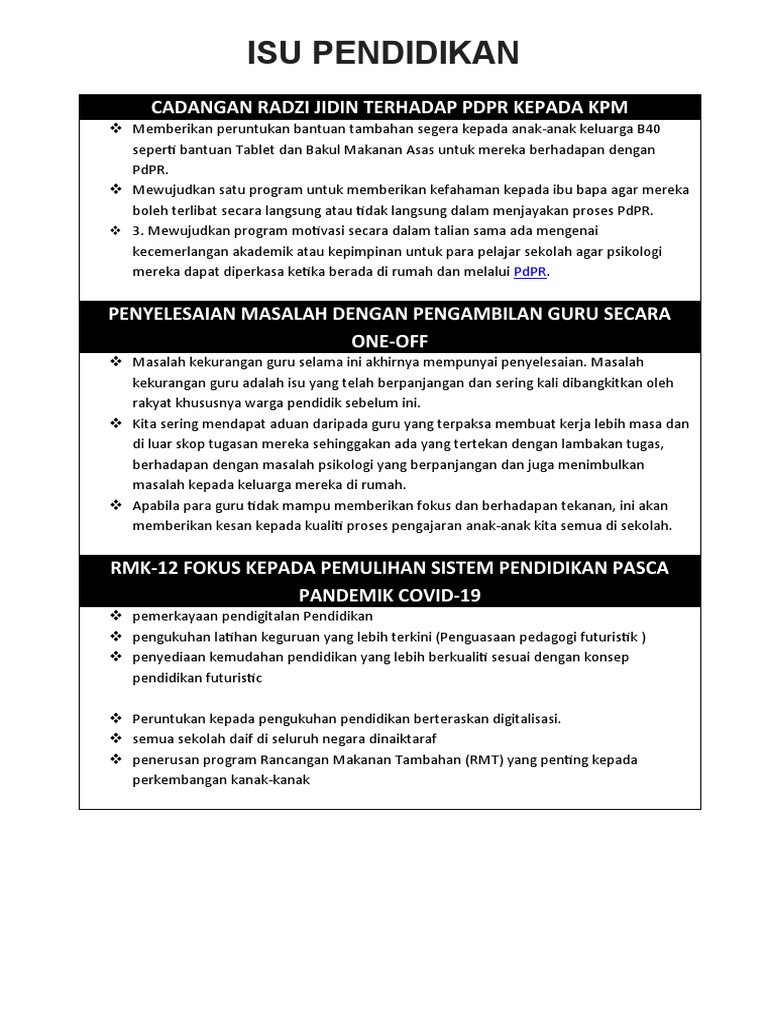Cadangan Radzi Pdf