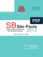 SB Sao Paulo 2015 Pesquisa Est de Saude Bucal Relatorio Final