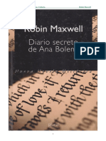 (1992) Diario Secreto de Ana Bolena - ROBIN MAXWELL