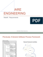Software Engineering: Week6: Requirements