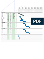 (Nombre de Proyecto) Plan de Proyecto: (Empresa) Semana 1 Semana 2 Semana 3 Semana 4 Semana 5 Semana 6 Semana 7 Semana 8