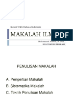 Materi 9 Makalah Ilmiah (9!4!2020) PDF