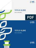 IHC PPT Template