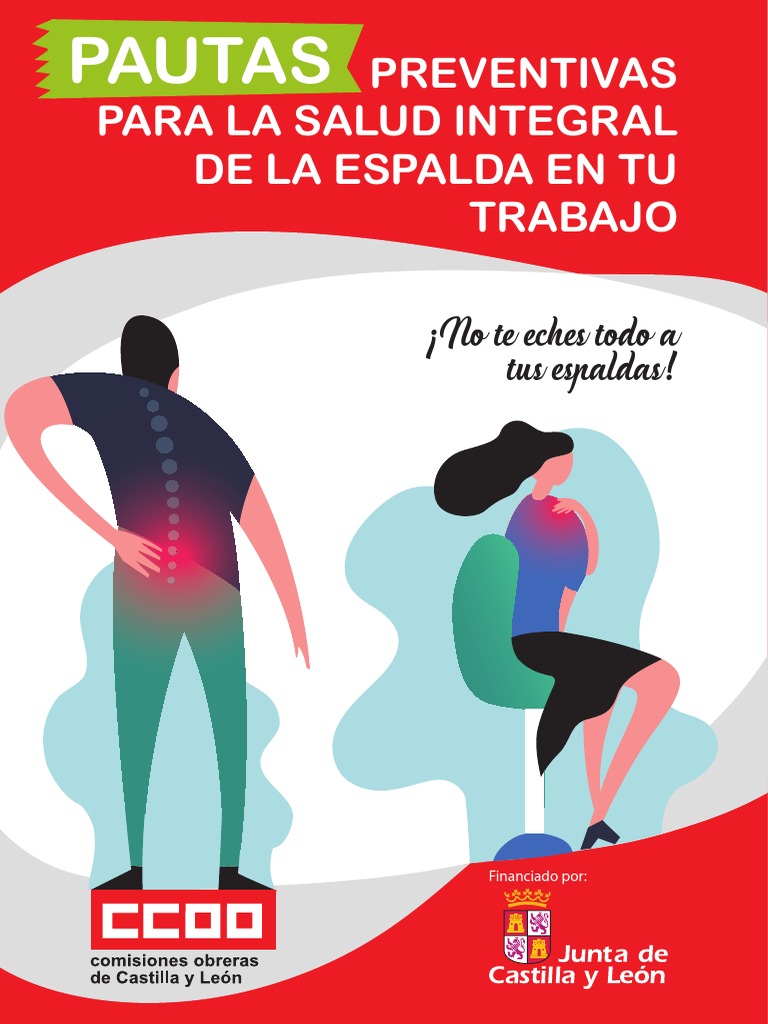 Guia CCOO Pautas Preventivas para La Salud Integral de La Espalda en Tu ...