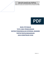 Buku Petunjuk Sistem Pengendalian Internal Mandiri Tertib PJK 2018 - Makassar