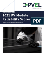 2021 PV Module Reliability Scorecard: Make Data Matter