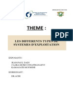 Expose Sur Les Systeme D'exploitation (Word) 11
