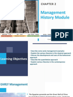 CH 2-Management History Module