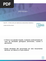 Aula 5 - A Terra Como Um Sistema de Componentes Interativos
