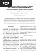 Download 09Estimation of Total Flavonoid Content in Propolis by Two Complementary Colorimetric Methods by Abdul Mutholib SN53782444 doc pdf