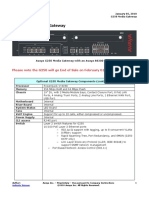 Avaya G250 Media Gateway With An Avaya S8300 Server