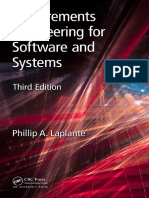 Requirements Engineering For Software and Systems by Phillip A. Laplante