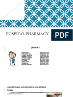 Hospital Pharmacy: Distribution of Surgical Supplies
