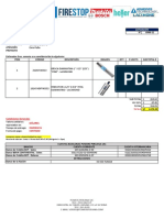 Cotización: Cotizacion Sujeta A Disponibilidad de Stock