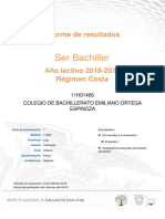 Ser Bachiller: Informe de Resultados