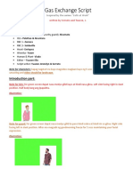 Gas Exchange Script: Introduction Part