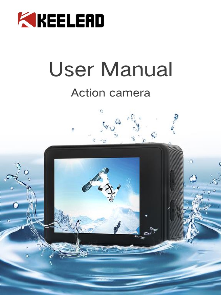 Manual Câmera Keelead V39 4k 60fps (Inglês) | PDF | Exposure ...