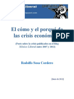 El Cómo y El Porqué de Las Crisis Económicas - Rodolfo Sosa Cordero