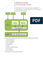 Introduction to Operating Systems Functions