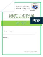 Cuadernillo Trabajo en Casa Del 6 Al 10 de Septiembre 6° C