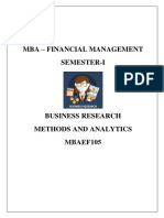 10-MBA-Financial Management - Business Research Methods and Analytics - Unit 2