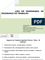 Pós-graduação em Engenharia de Segurança do Trabalho