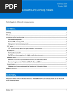 Licensing Brief PLT Introduction To Microsoft Core Licensing