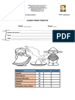 Examen Primer Tri 4° Nuevo