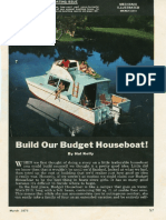 Build A Budget Houseboat