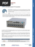 Multichannel CTE Broadcast DAB