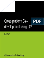 C++ Development Using Qt