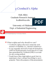 Explaining Cronbach's Alpha