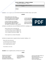 Semana 10 - Exercício de Escansão